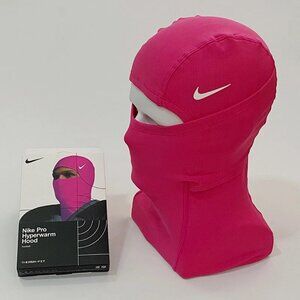 Nike Pro Therma-Fit Hyperwarm Hood Ski Mask Balaclava - Pink